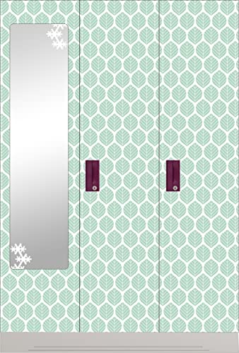 Image of CABANA HOMES Wall Stickers DIY Wallpaper for Walls Bedroom (45 x 125 cm, 2 Rolls) (12 sq. ft) Self Adhesive Decals Living Room, Green Leaf