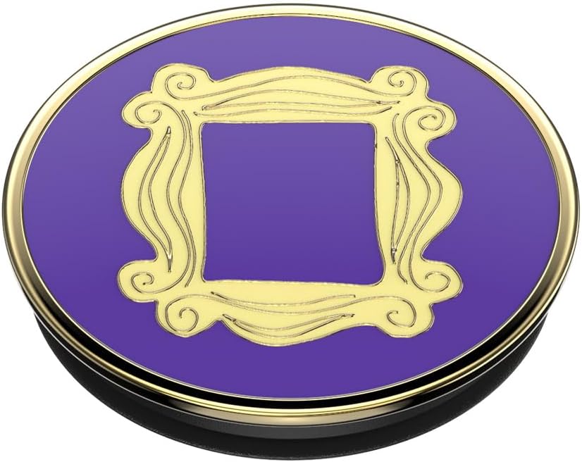 PopSockets Adhesive Phone Grip, Holder, Phone Stand, Enamel - Enamel Friends Frame