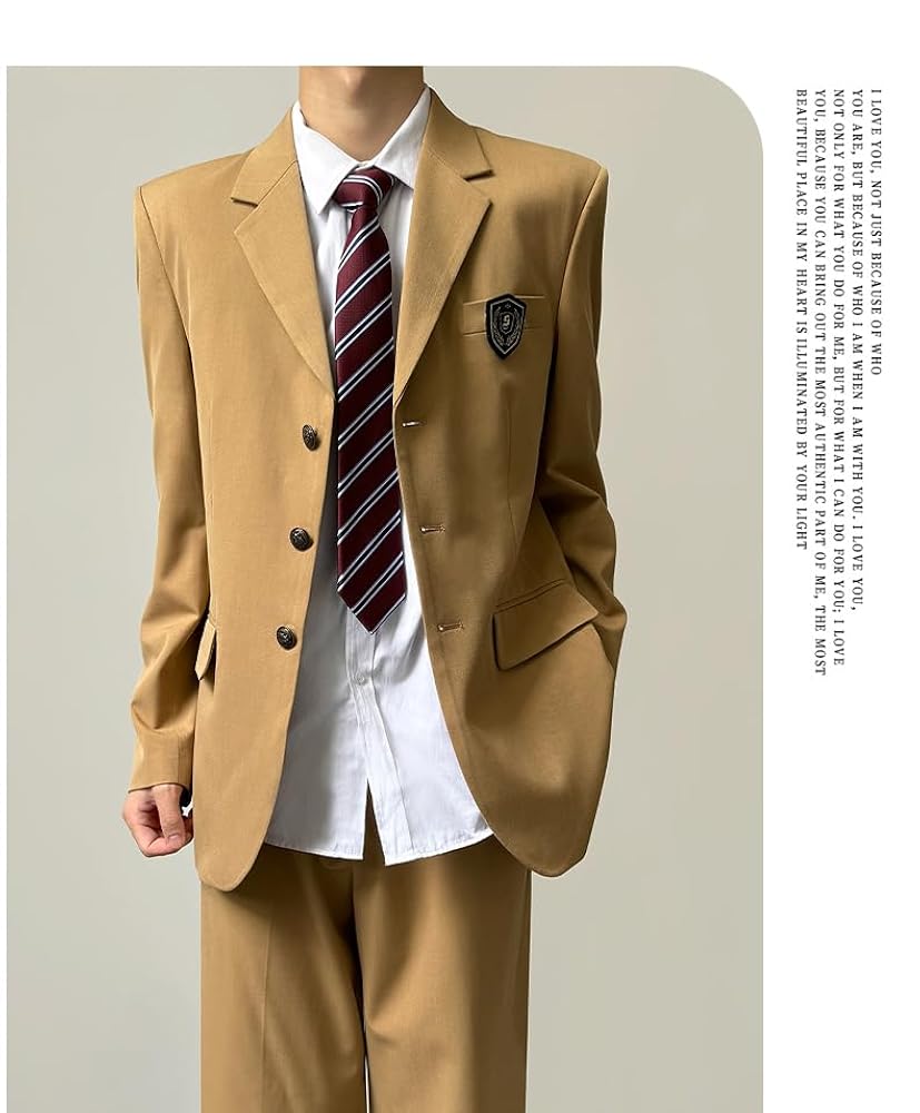 Amazon.co.jp: [UpdateClassic] 男子制服 卒業式 スクール