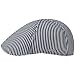 Produktbild Stetson Texas Hickory Stripe Flatcap Schirmmütze Herren - Herrencap mit UV-Schutz 40 - Sommercap aus Baumwolle - Sonnencap Frühjahr/Sommer - Flat Cap blau XXL (62-63 cm)