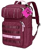 PFC-frei Jack Wolfskin Kinder Kinder Rucksack Little Trt Rucksack, rhododendron, ONE SIZE, 2008201