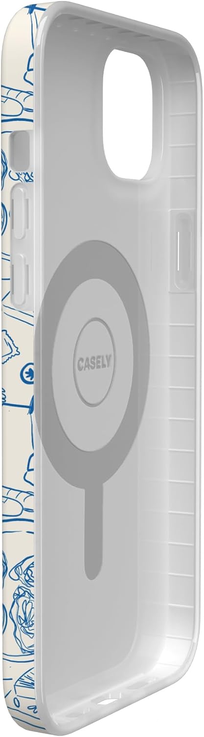 Casely iPhone 14 Plus Case | Amalfi Aperitivo | Dolce Vita | Compatible with MagSafe | Classic Ultra Slim Design