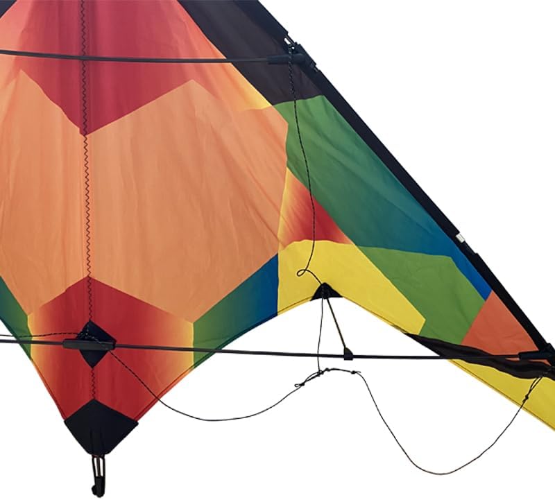 Adult Outdoor Sports Double line Stunt Kite, 60.24 inch Beginner Sports Kite, Beach Park Fun Toy Including String and Bag