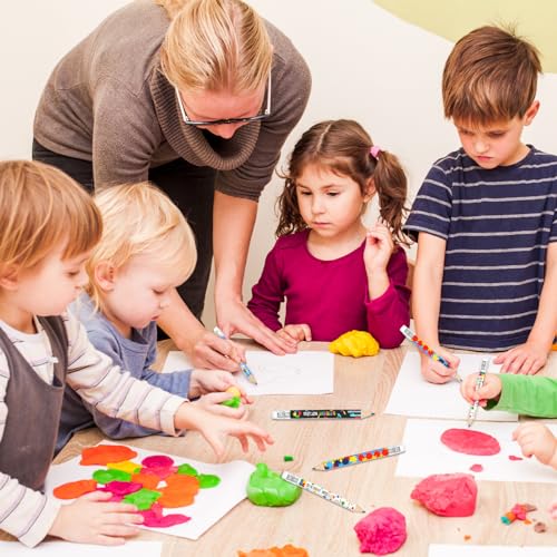 Whaline Set 60 Lápices Cortos de Grafito con Borradores miniatura 7