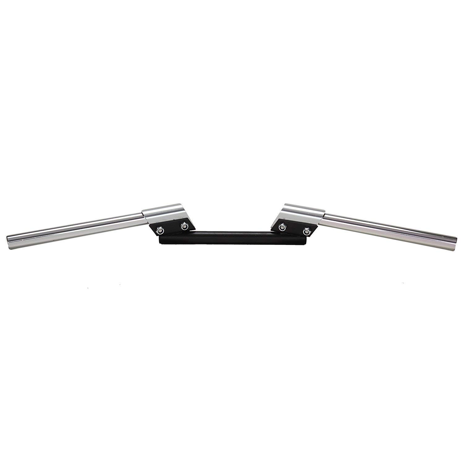 WHEETOYKART 3 Piece Universal Handle Bar for All Bikes (Chrome) (CHROME HANDLE BAR)-image-5
