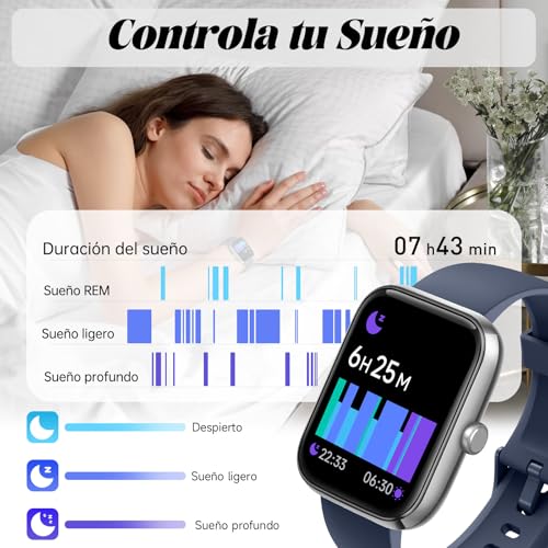 Smartwatch con llamadas Bluetooth y Alexa integrada para controlar tu rutina diaria en Android e iOS 4