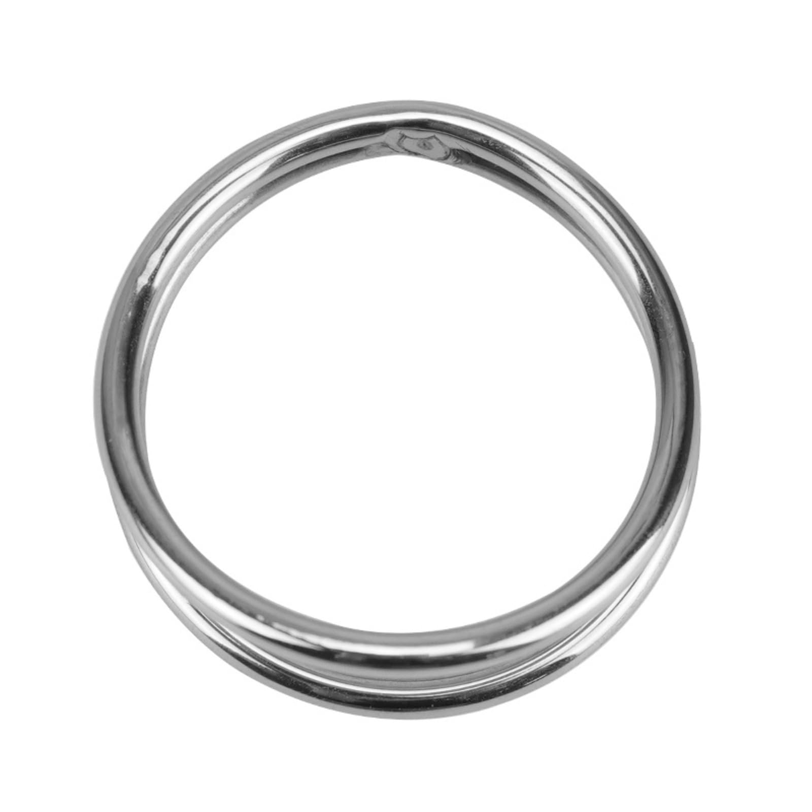 Double Design Men's Metal Lower Body Strength Exercise Ring-USZF58 (35mm)
