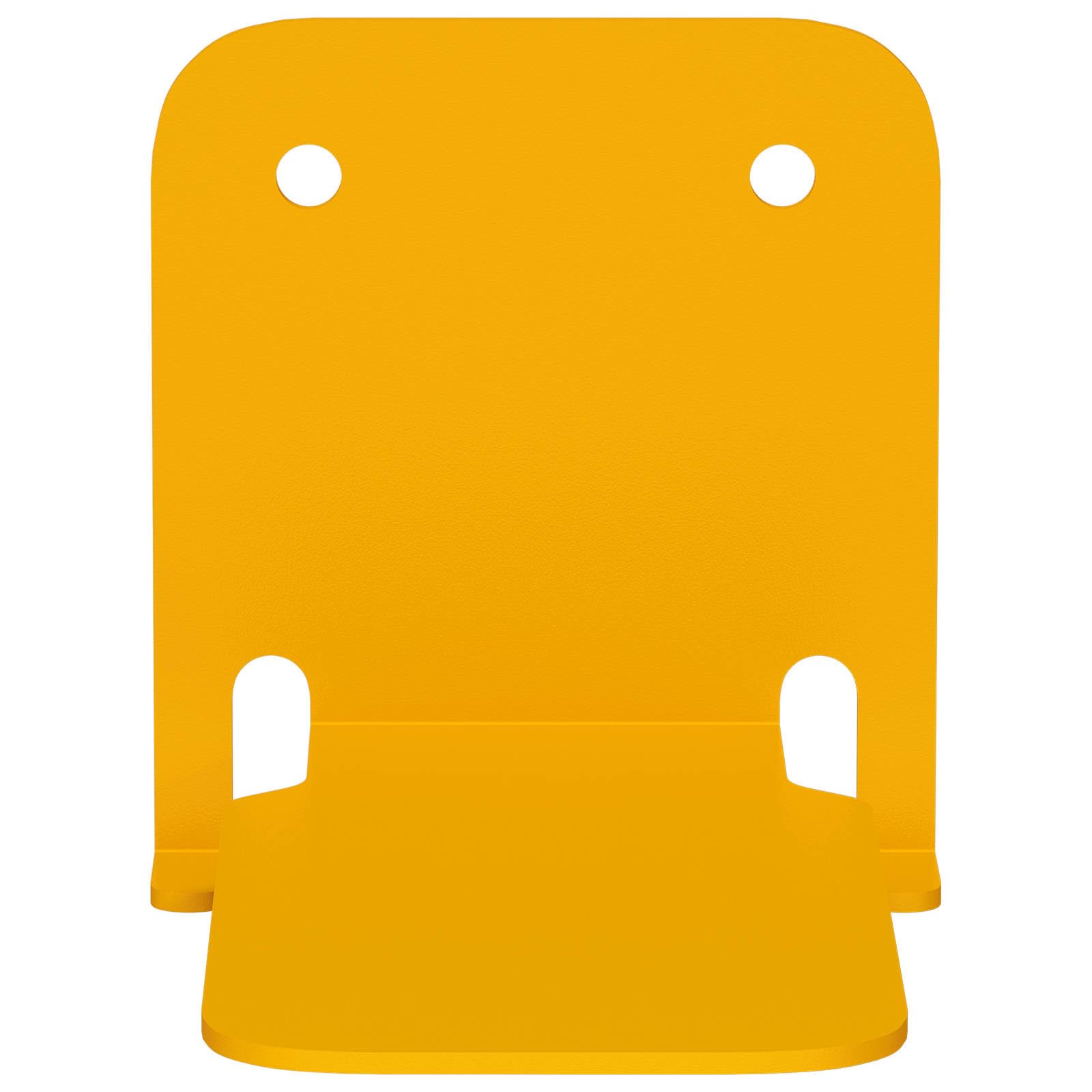 Unsichtbares Schwimmendes Regal Wandhalterung 24 Stück Senfgelb matt 6x11x6,5 cm platzsparend für Wohnzimmer Schlafzimmer Küche Büro mit erhöhten Kanten zur sicheren Aufbewahrung
