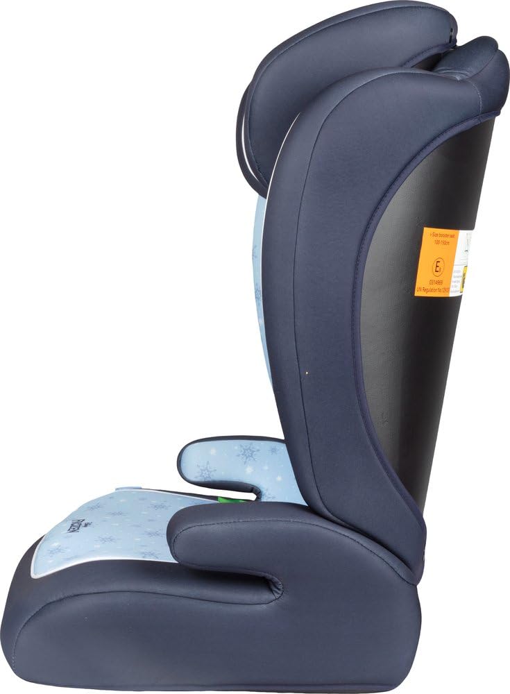 Disney Frozen I-Size R129- Siège Auto Pour Enfants De 15 à 36 Kg (3,5 à 12 Ans), 100-150 Cm, Groupe 2/3, Peut être Installé à L'aide D'une Ceinture à 3 Points, Bleu Clair.