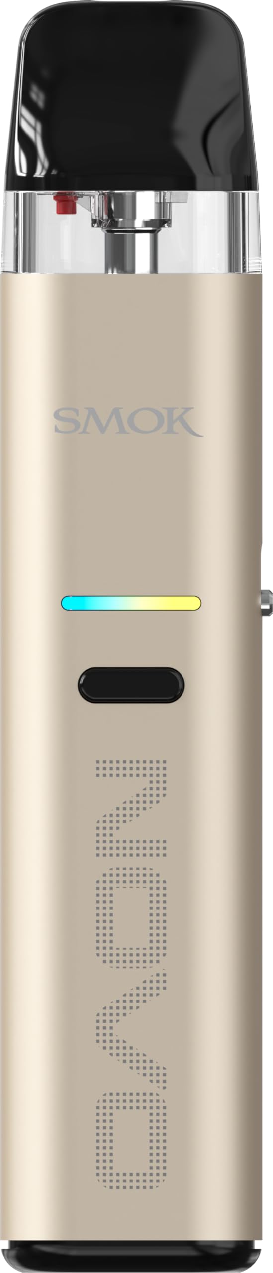 Smok Novo Eco Pod Kit 1000mAh Battery 30W Output Adjustable Airflow MTL/RDL Vaping No Nicotine (Pale Gold)