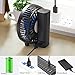 OPOLAR Small Hand Held Battery Operated USB Fan, Personal Portable Rechargeable Fan with 2200mAh Battery and 3 Settings for Travel Home Office and Outdoor Use (One Battery ONLY)