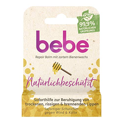 Preisvergleich Produktbild bebe Natürlichbeschützt Bienenwachs Repair Balm, Lippenpflege Stift, 4,9 g