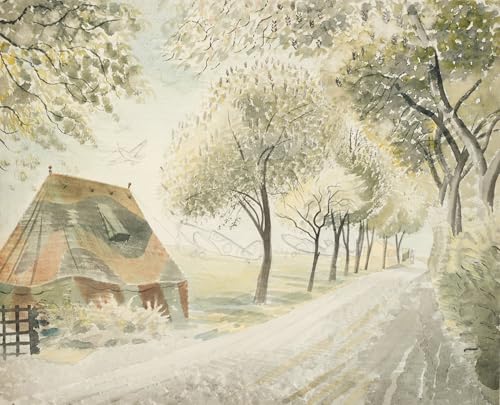 Pintura al óleo clásica de Eric Ravilious, cuadro de alta calidad artística, 60x90cm