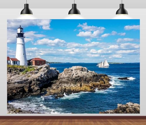 Fondo fotográfico de tela BELECO 10x8 ft oceánico miniatura 2