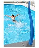  Poolathlete I Poolathlet I Pool Athlet I Pooltrainer I optimales Schwimmen ohne Gegenstromanlage I für jeden Pool geeignet I Schwimmtrainer I Schwimmhilfe I Farbe: Blau