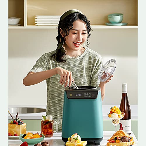BANYANU Speiseeismaschine, Home Mini Kleine DIY Hausgemachte Kegeleis Vollautomatische Obstmaschine Für Elektrische… – Bild 5