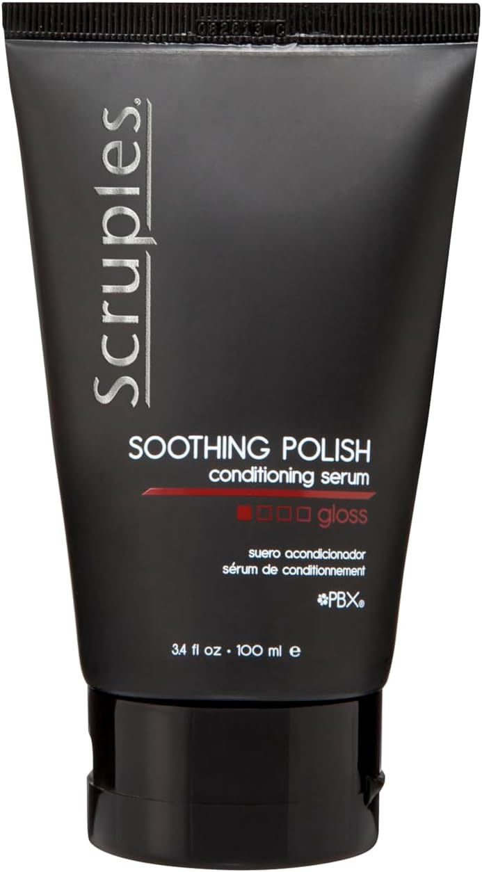 Soothing Polish Conditioning Serum - Anti Frizz Hair Serum to Smooth & Tame Strands - Hair Detangler for Shine (3.4 oz)