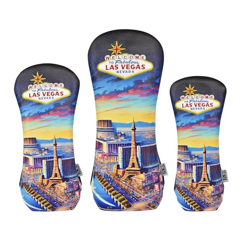 Golf Headcover Custom Welcome to Las Vegas Design Driver
