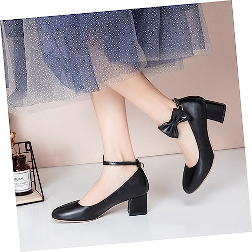 Talons mi-hauts confortables pour dame cherchant des babies élégantes - 2