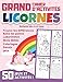 Grand Cahier d'Activités LICORNES Enfants de 4 à 8 Ans: 50 jeux pour s'amuser et muscler son cerveau : labyrinthes, coloriages, dessin, mots mêlés - Cadeau Fille à Noël, Anniversaire
