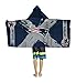 Northwest New England Patriots NFL Cross Out Youth Hooded Micro Fiber Towel 22 x 51 Inches