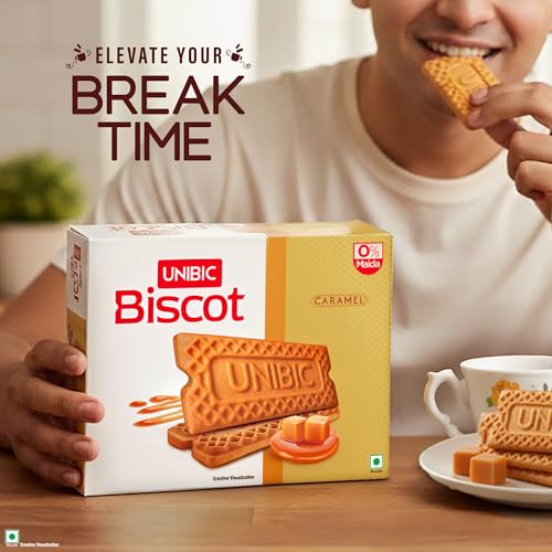 Image of Unibic Biscot |Cinnamon Flavoured | Caramelized Biscuit Cookies | 250g