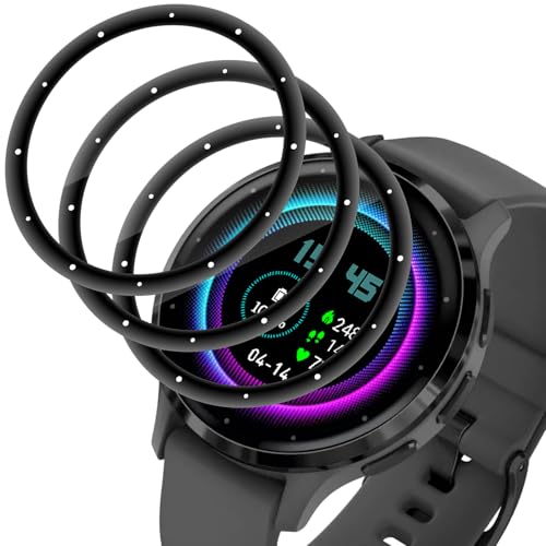 Elecshion 3 Stück Schutzfolie für Garmin Venu 3s screen protector handyglas 9H Härte Anti-Kratzen glasschutzfolie Film