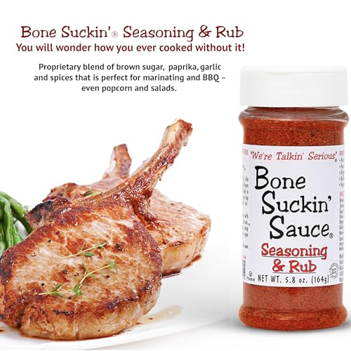Bone Suckin 0754496510061 Seasoning & Rub, Original Blend, 5.8 Oz, Grilling Rubs, Dry Pork Rub, Gluten-Free, Non-Gmo, Kosher thumb #7
