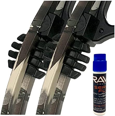 Ravin Crossbows Vibration Dampeners 2-Pack with Serving and String Fluid Kit, For Use With Any Ravin Crossbow | Reduces Shot Vibration and Noise | Protects Crossbow String Ravin Crossbows Vibration Dampeners 2-Pack with Serving and String Fluid Kit, For Use With Any Ravin Crossbow | Reduces Shot Vibration and Noise | Protects Crossbow String