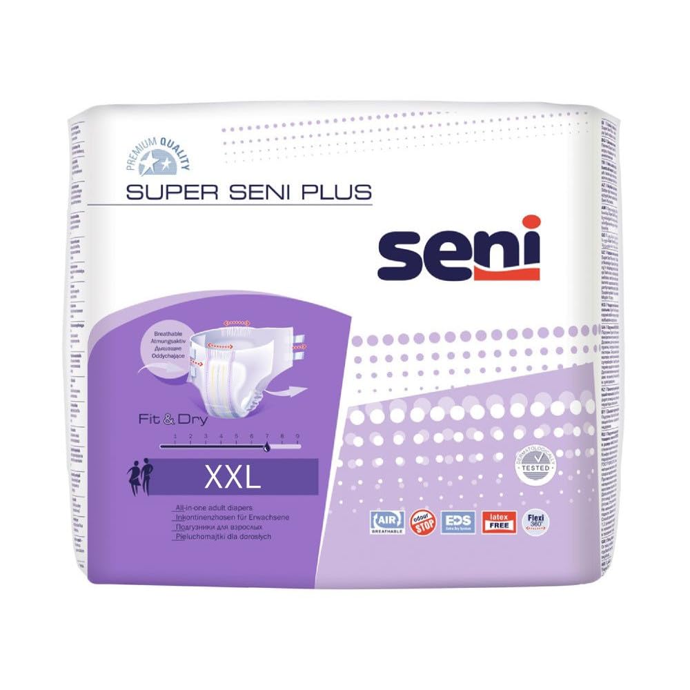 Super Seni Plus XXL (160-210cm) - 60 Stück