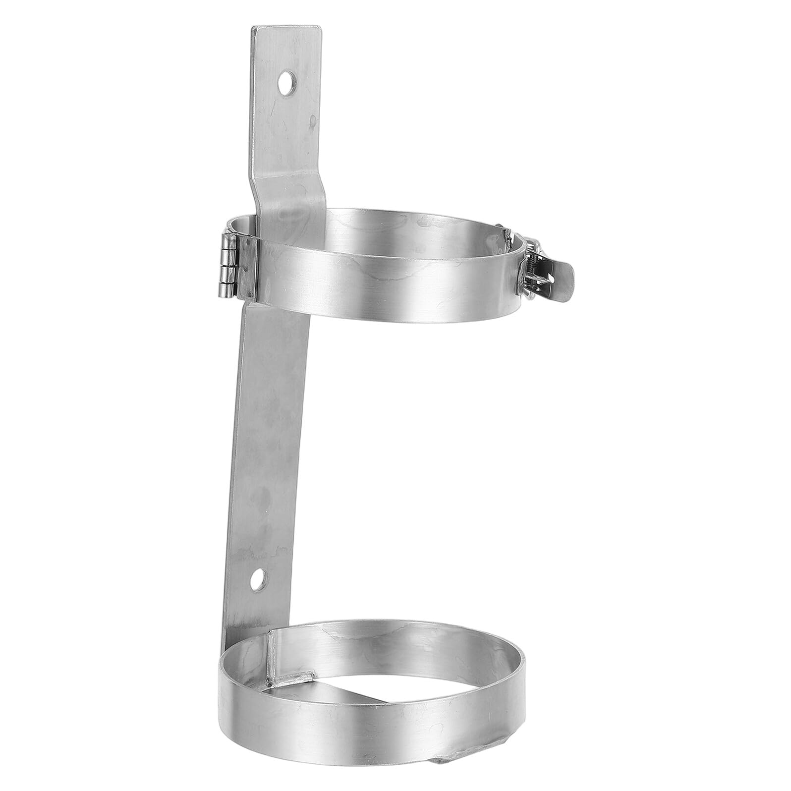 Gatuida Supporto per Estintore in Acciaio Inox 304 da 2 Kg Fermaglio di Serraggio, Staffa da Parete Compatta per Uso Domestico, Auto, Camper e Spazi Esterni