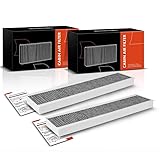 Replacement Parts for 2X Activated Carbon Cabin Air Filter for Mini Cooper 2002-2008 1.6L