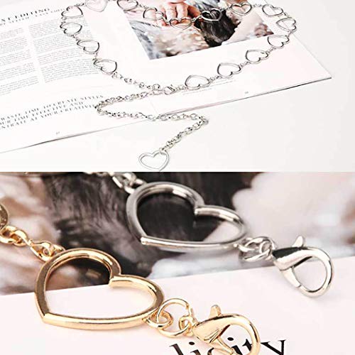 ZOYLINK Cintura a Catena a Cuore da Donna Cintura