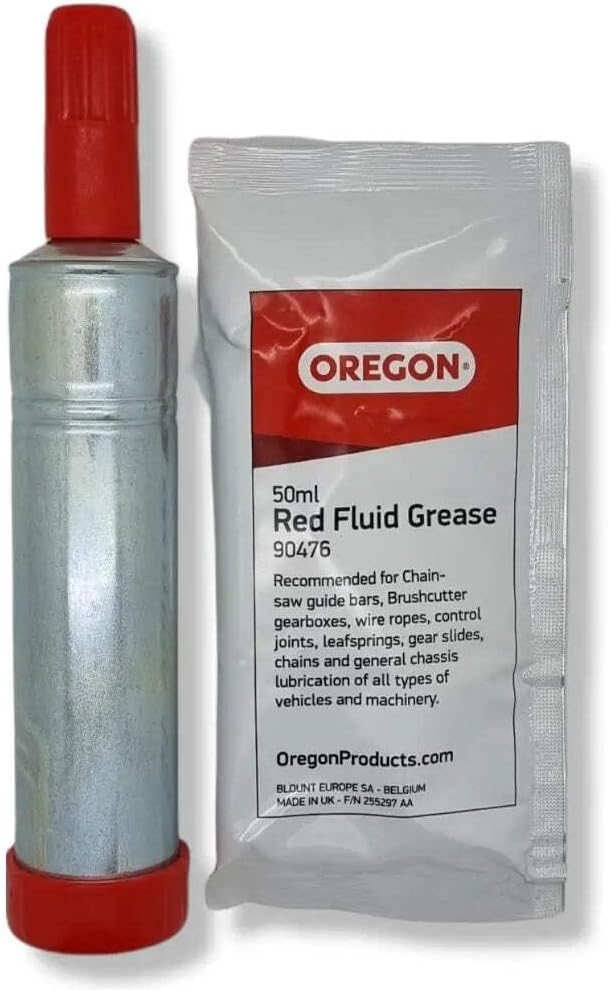 Oregon 90484 Easy Application Grease Gun with Grease, Grey