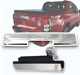 Kit Macaneta Cromada Moldura Tampa para L200 Triton Sport Hpe-s