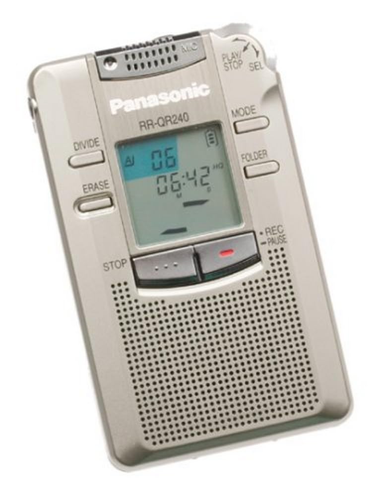 Panasonic RR-QR240 Tapeless Digital Audio Recorder : Amazon.com.au