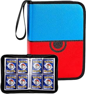 COMECASE Trading Card Binder Holder Album Folder Book, Pockets Sleeves for Pokemon Cards, for Exploding Kittens, for Uno Card Game