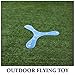 POPETPOP 2pcs Boy Girl Outdoor Soft Boomerangs Safe Flying Toy for Family Fun Parks Beaches Playgrounds Large with High Visibility for Easy Handling