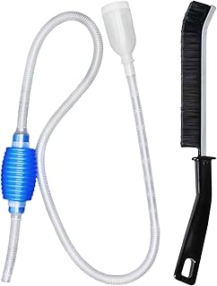 Gesponserte Anzeige – EHDWXVZM 1 Stück Aquarium-Wasserleitung, 1 Bürste, Aquarium-Wasserwechsler, Sandwäscher, manuelle Si...