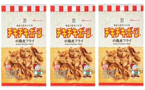 セブンイレブン チキチキボーンの鶏皮フライ スパイス 3袋セット チキチキボーン セブンプレミアム