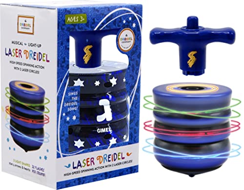 The Most Amazing Hanukkah Musical Light-Up Plays Hanukkah Themed Songs Laser Dreidel For Chanukah #TOP30