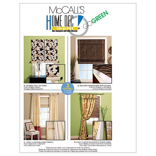 McCall's Patterns M5828 Window Treatments