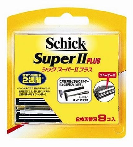 Schick Super II 替え刃 9個入り TC-9　×8セット Amazon.co.jp: シック Schick スーパーIIプラス替刃(9コ入) : ビューティー