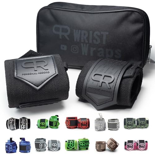 PR Personal Record Heavy Duty Premium Wrist Wraps
