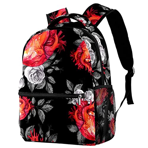 Sac à dos de voyage campus et loisirs avec porte-bouteille pour fille et garçon