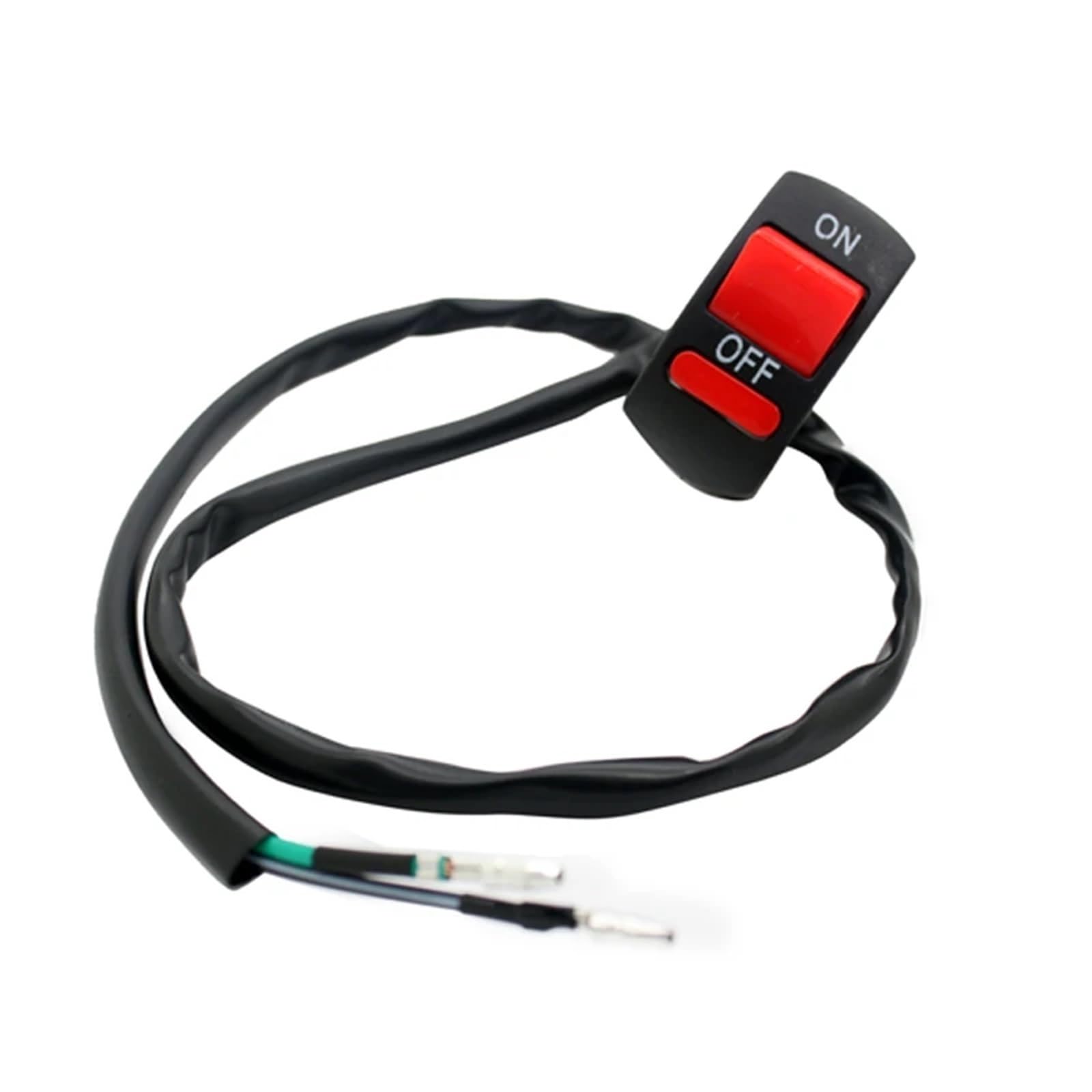 Anabbaglianti 2 pezzi/set U5 LED Faro per moto 3 modalità 3000LM Proiettore per moto Fendinebbia Luci per motociclette(Black Shell)