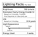 FOXLUX String Lights - 48 ft LED Outdoor String Lights - Shatterproof, Waterproof Pergola Lights - 15 Hanging Sockets, Light Sensor, Edison Bulbs - Decor for Patio, Backyard, Garden, Bistro
