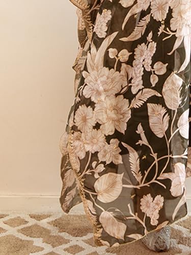 Image of INDO ERA Women's Embroidered Viscose Rayon Kurta & Pant With Dupatta Set