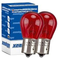 XENOHYPE 2er Set Rote Rück- Bremslicht Lampe 21 Watt PR21W BAW15s 12V