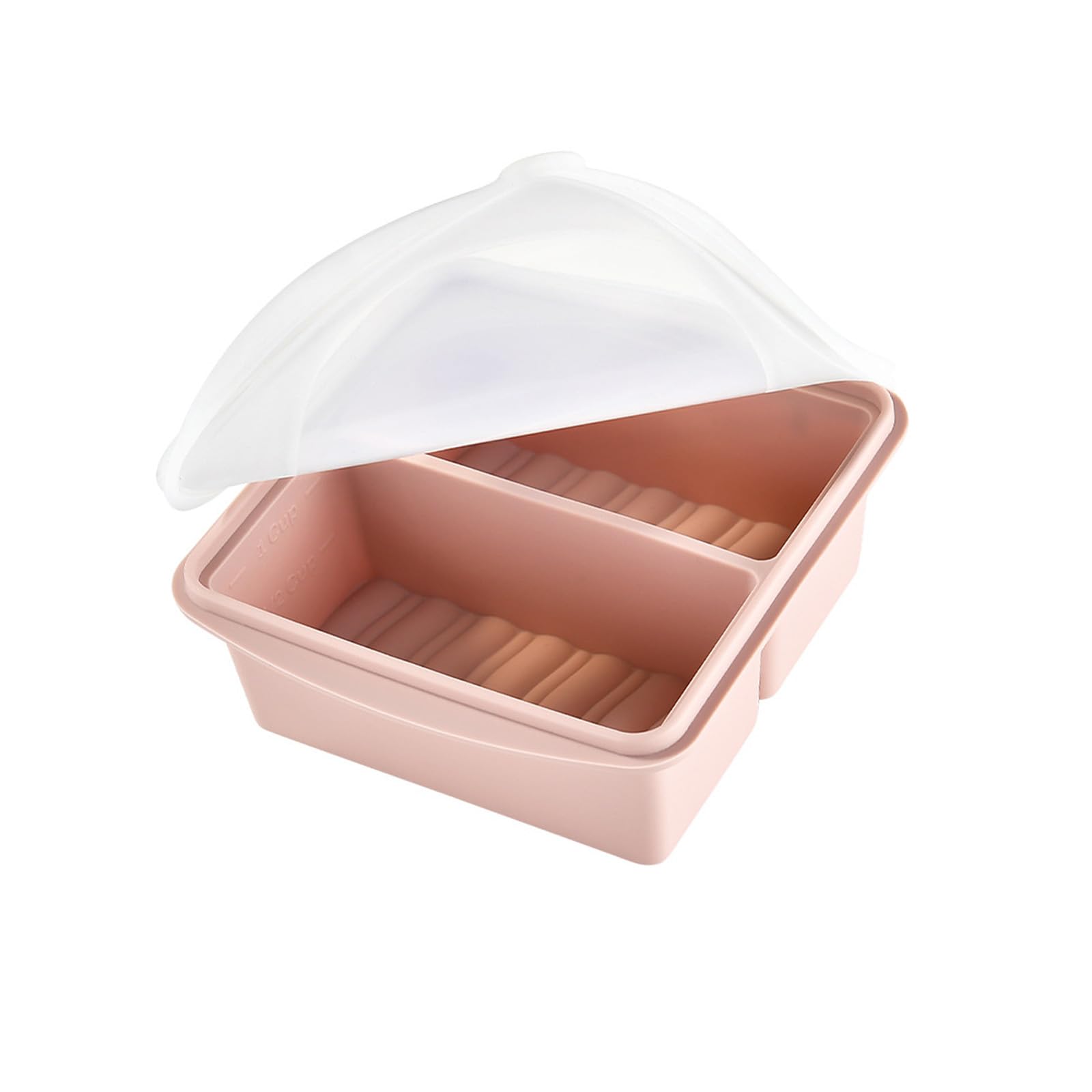 TFAOYS Foldable Meal Container Stackable for Space Saving Storage Friendly Food Storage